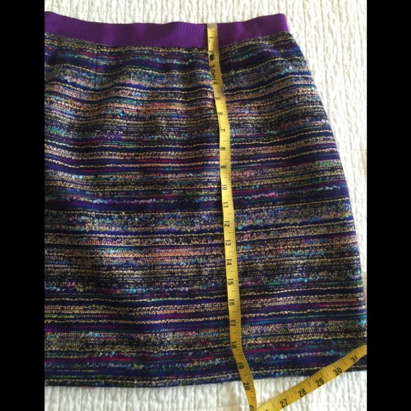 Kate Spade “Kylie” multicolor/metallic skirt - Picture 5 of 6